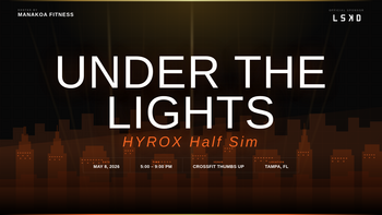 Manakoa Fitness - HYROX Half Sim "Under the Lights" logo