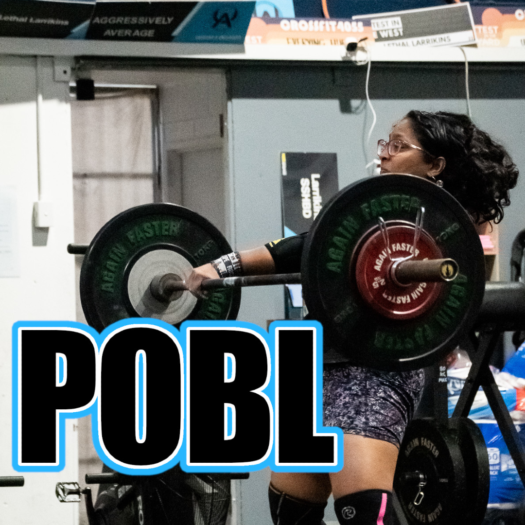 2026 Post-Open Big Lift by CrossFit Larrikins (The POBL) logo