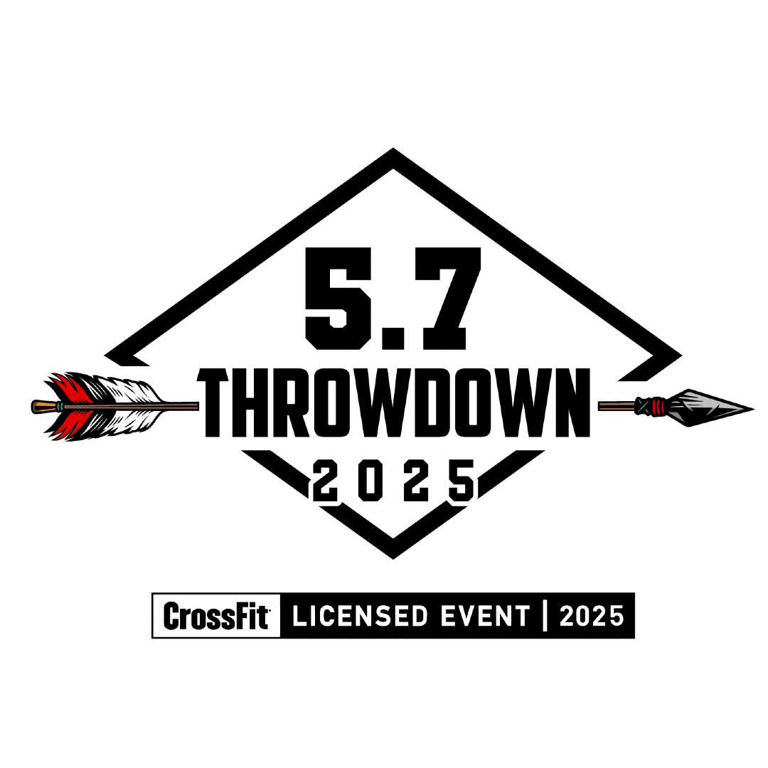 CrossFit 5.7 Throwdown 2025 logo