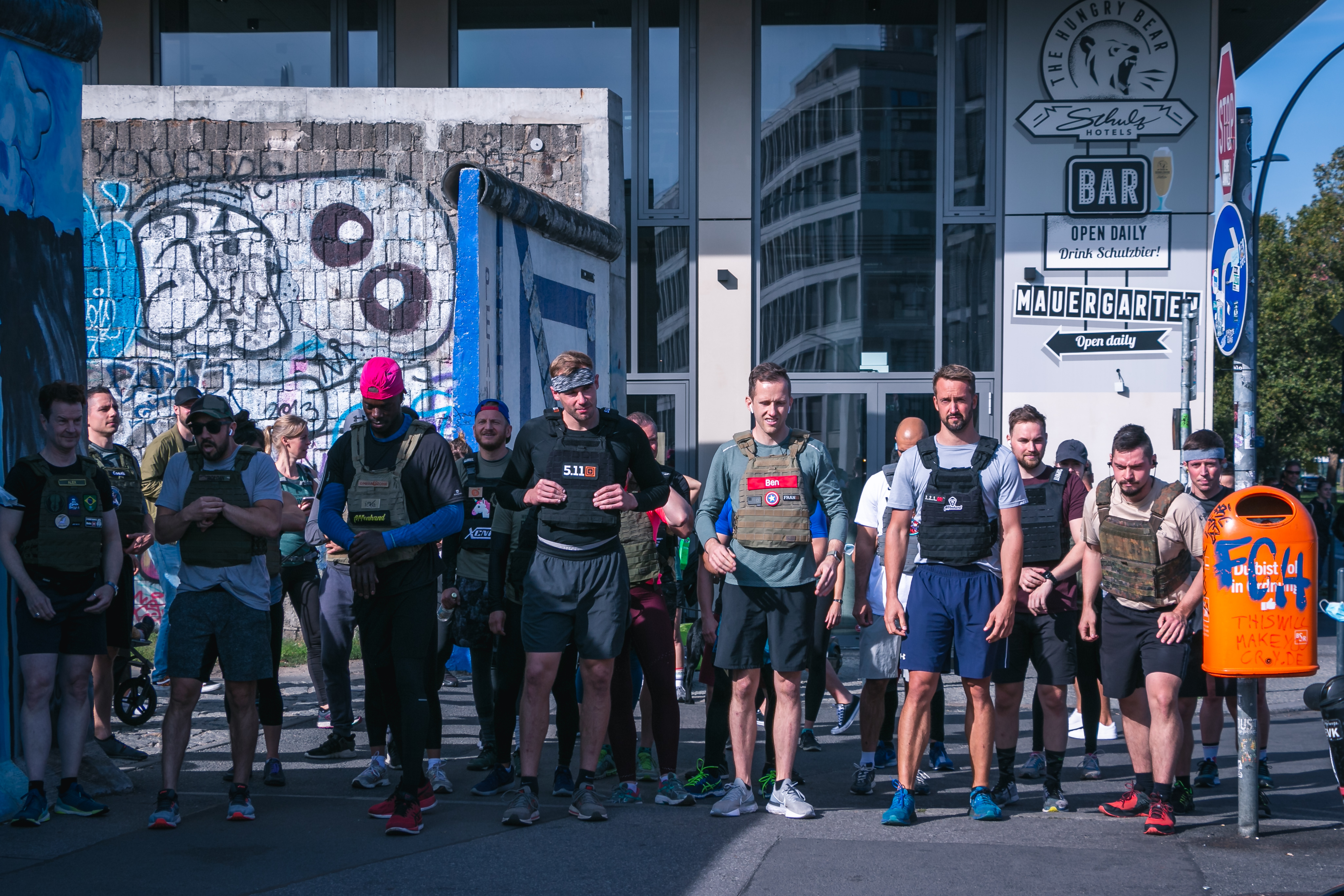 Wiedervereinigungslauf Berlin logo
