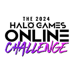 The 2024 Halo Games Online Challenge logo