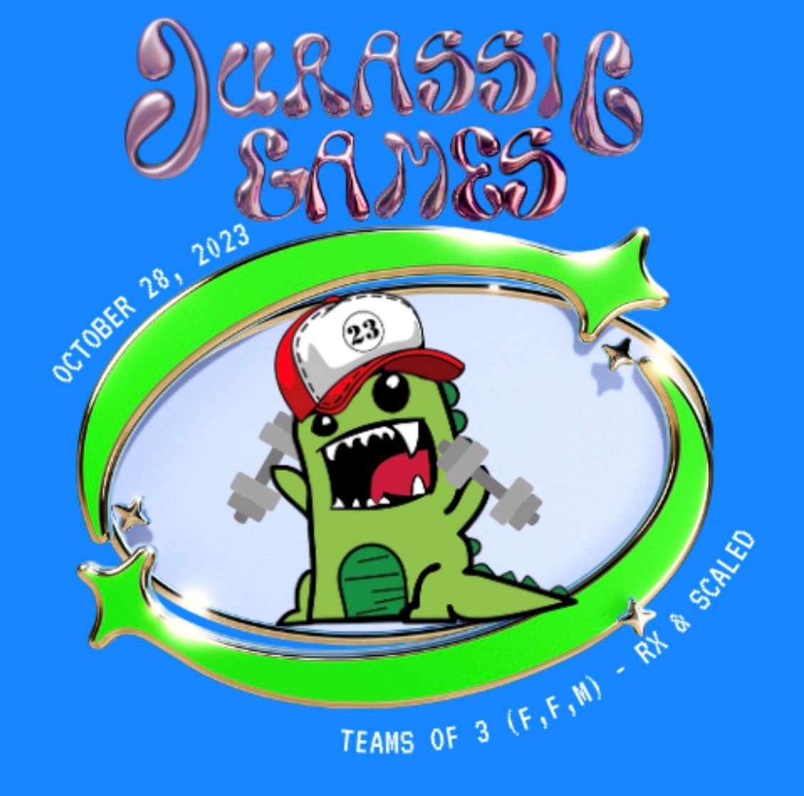 The Jurassic Games 2023 logo