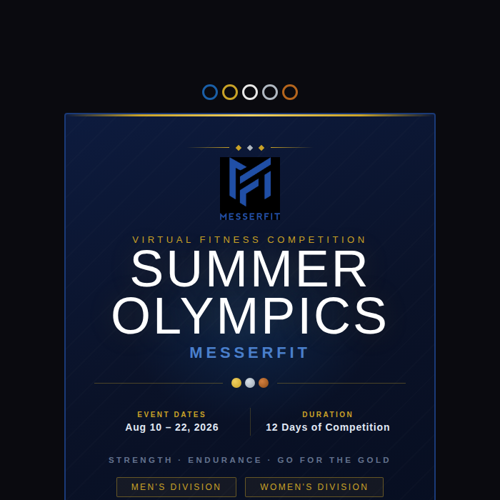 MesserFit Summer Olympics logo