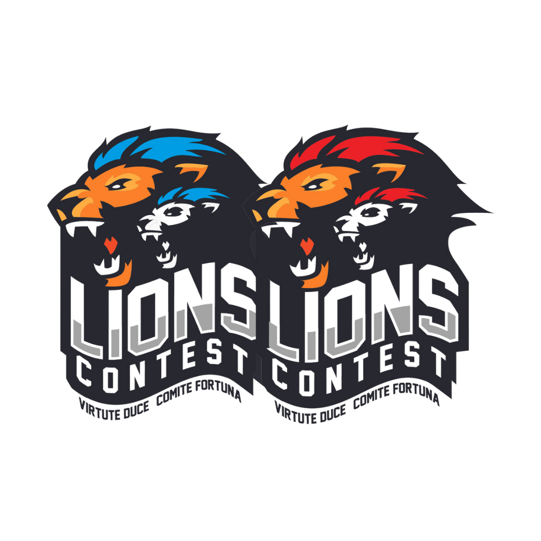 Lions Contest Red Blue 2023 logo