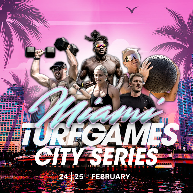 TURF GAMES MIAMI CITY SERIES logo