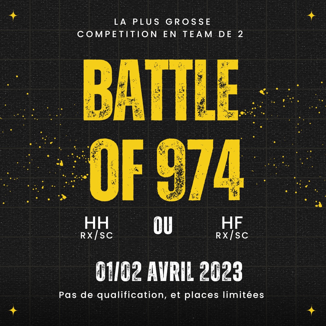 BATTLE OF 974 logo