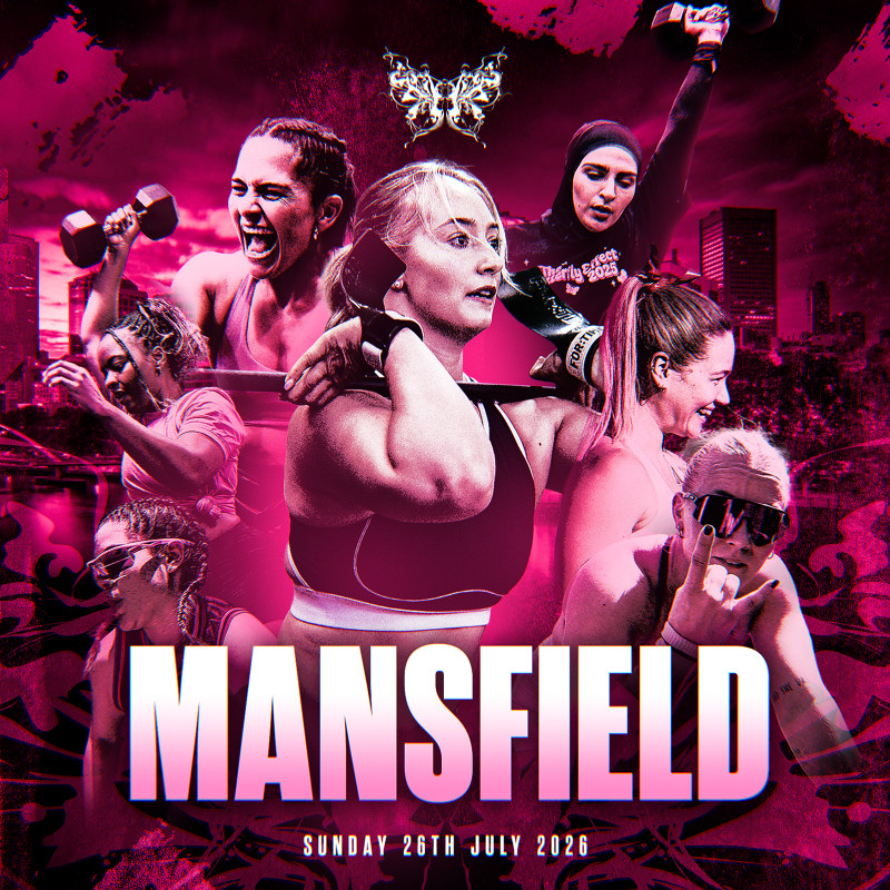 BUTTERFLY EFFECT MANSFIELD 2026 logo