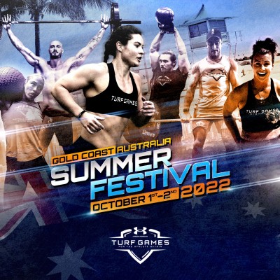 TURF GAMES GOLD COAST SUMMER FESTIVAL logo