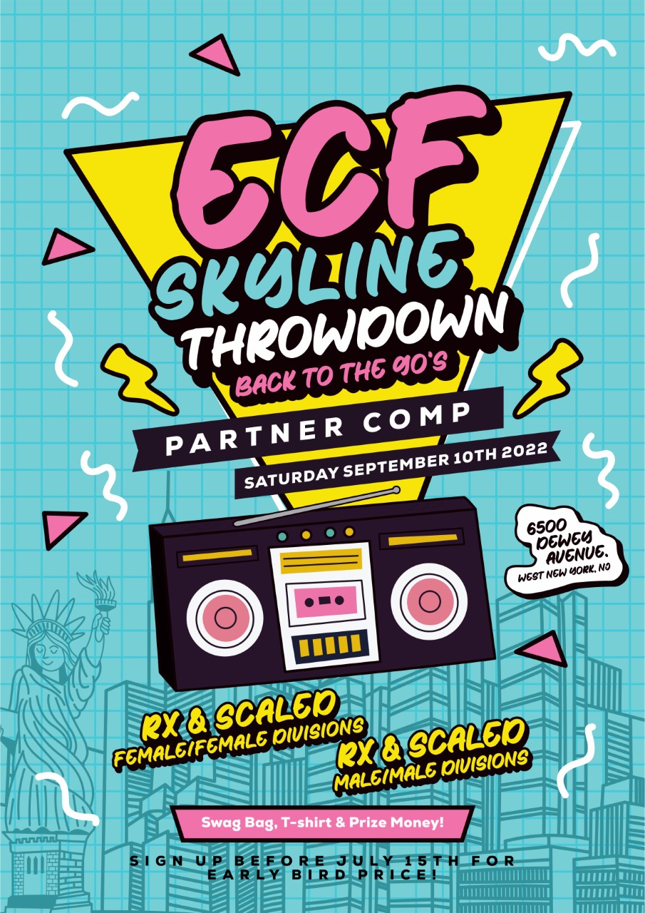 CrossFit ECF Skyline Throwdown 2022 logo
