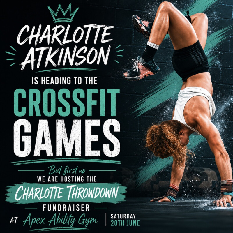 THE CHARLOTTE ATKINSON THROWDOWN FUNDRAISER logo