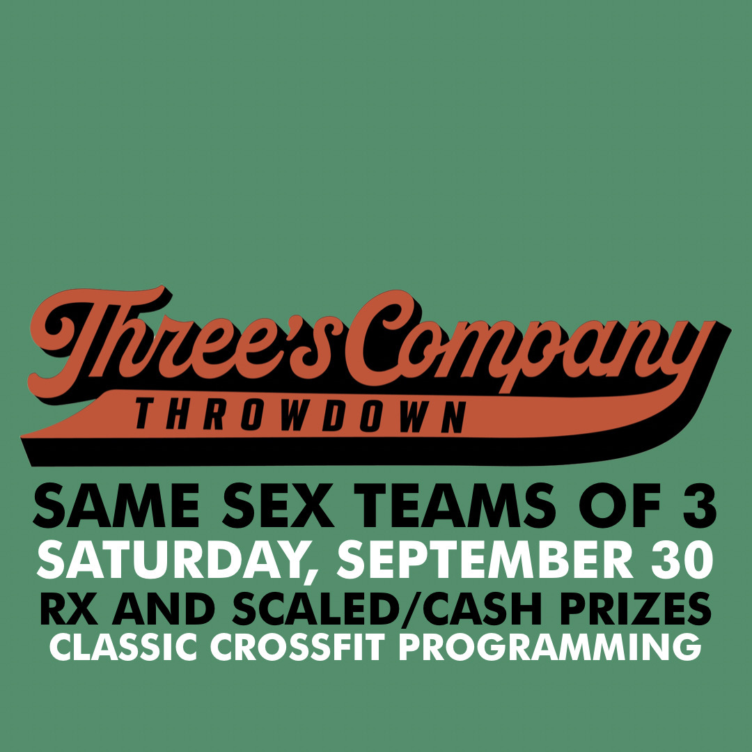 Three's Company Throwdown logo