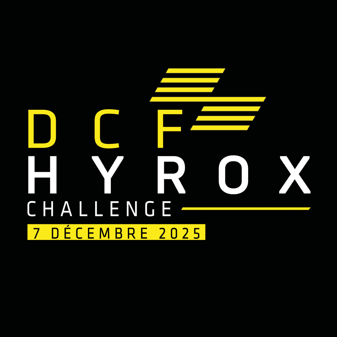 DCF HYROX CHALLENGE logo