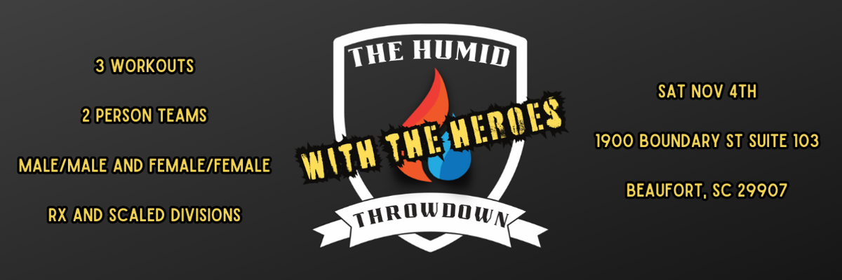 The 2023 Humid Throwdown logo
