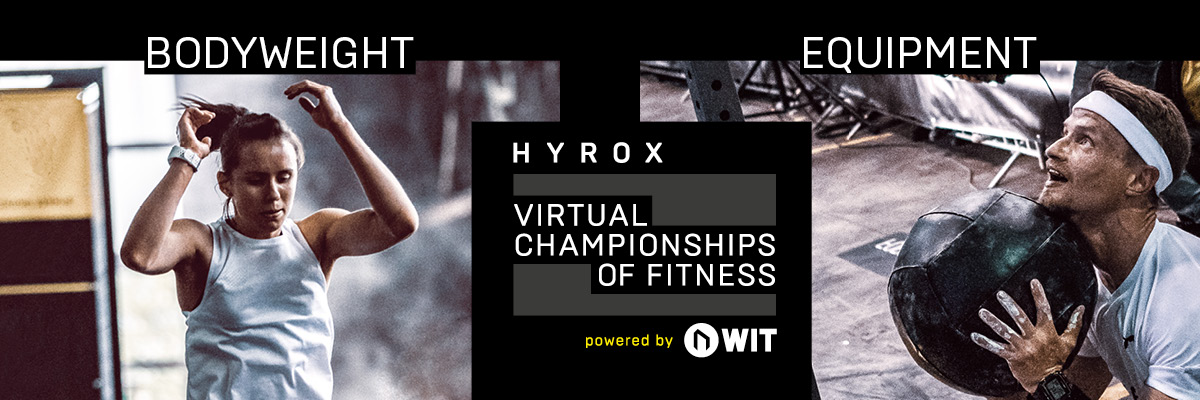 HYROX Virtual Championships of Fitness logo