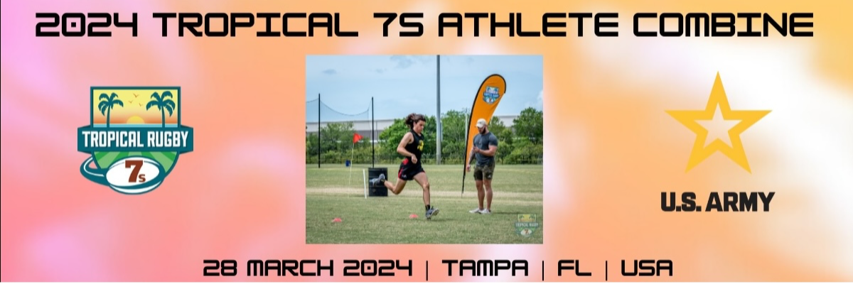 Tropical 7s Athlete Combine - Presented by U.S. Army logo