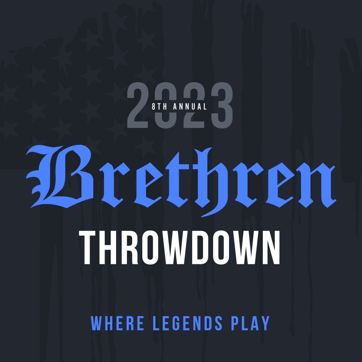  Brethren Throwdown 2023 logo