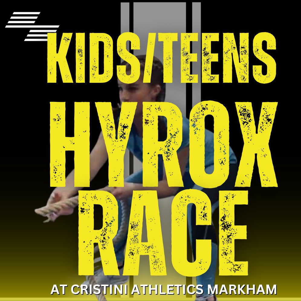 Cristini Athletics: Kids/Teens Hyrox Race May 2026 logo
