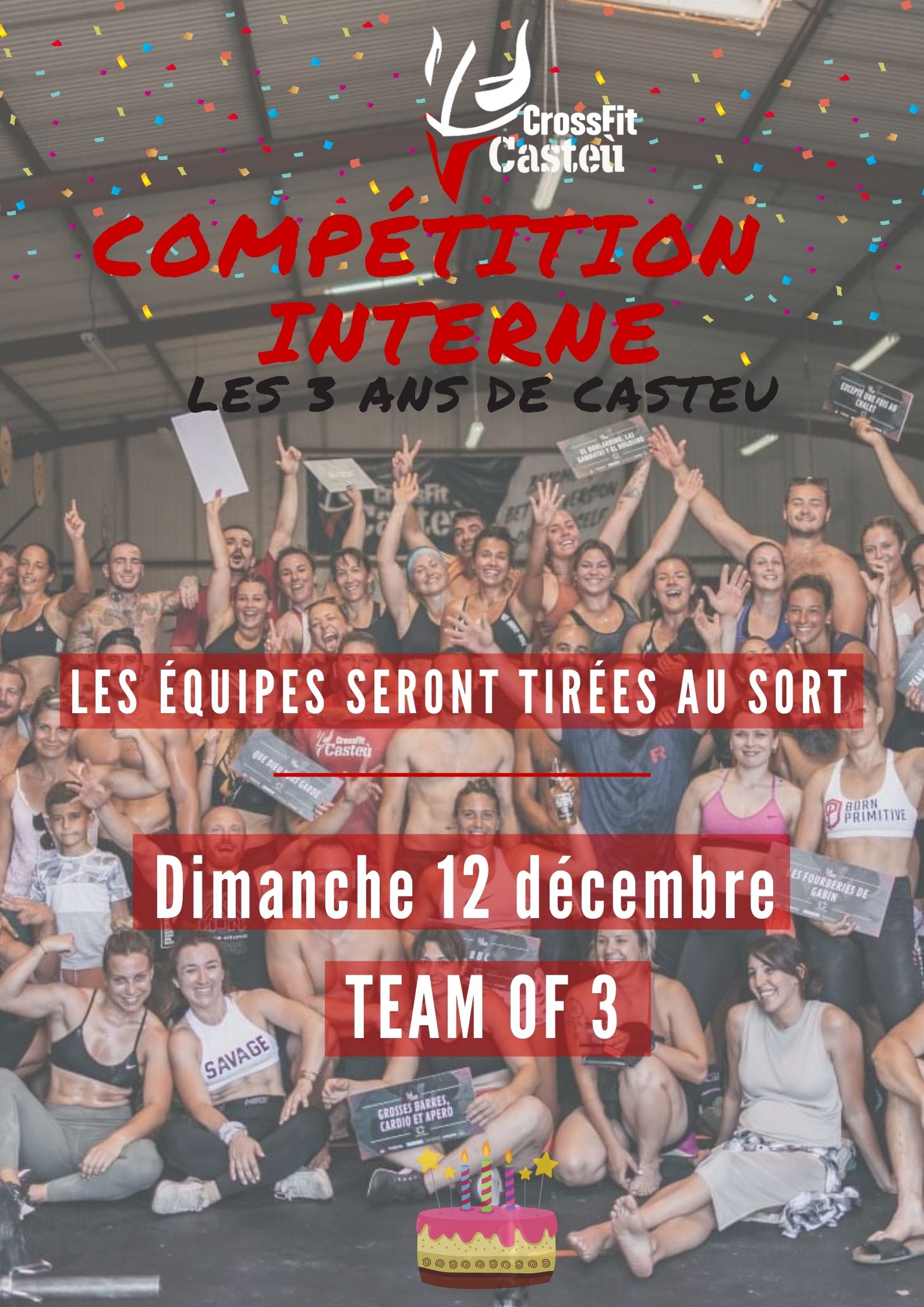 COMPETITION INTERNE 3 ANS CASTEU  logo
