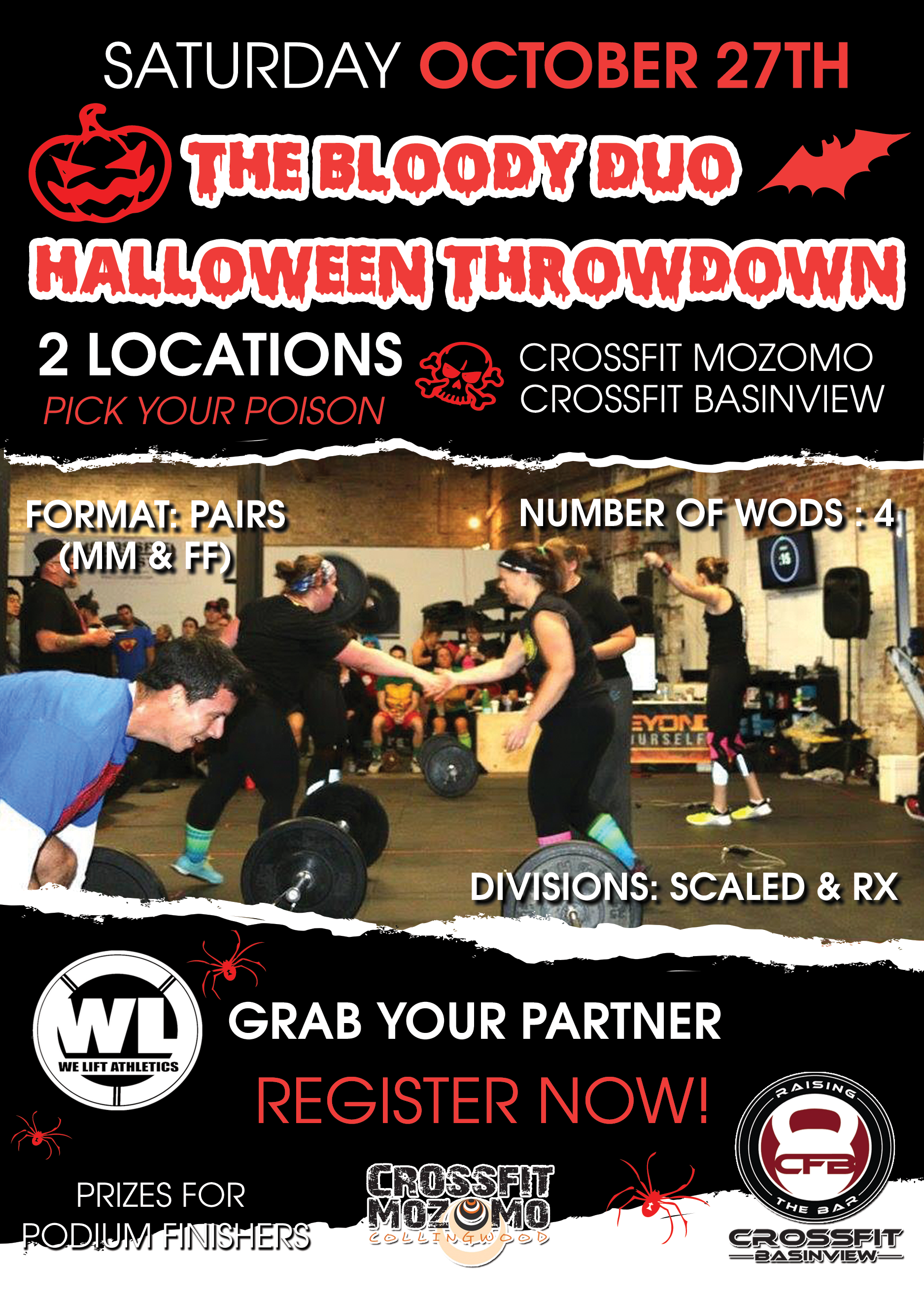 The Bloody DUO -  Halloween Throwdown - (Hosted by CF Mozomo) logo