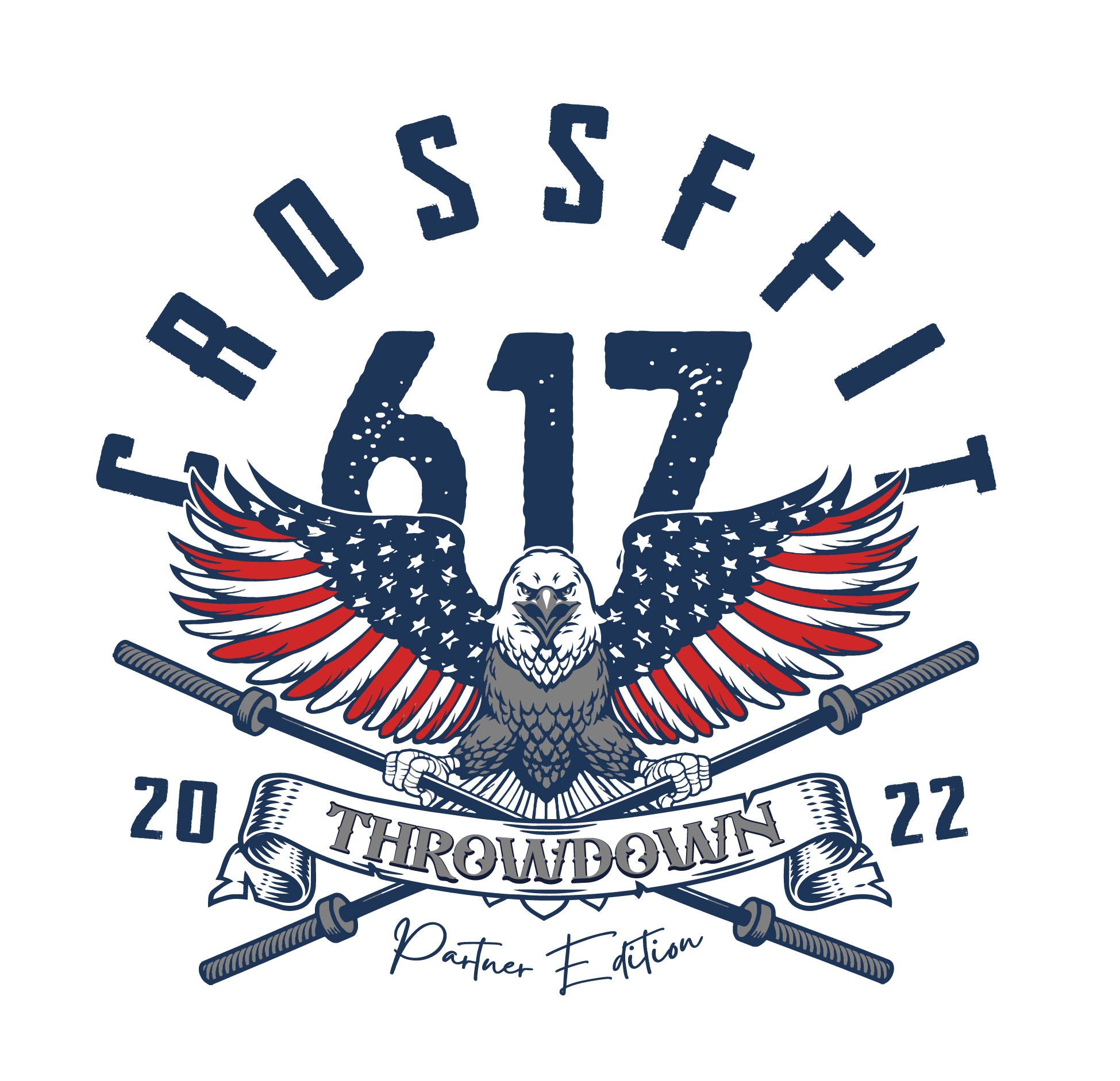 CrossFit 617 Partner Throwdown logo