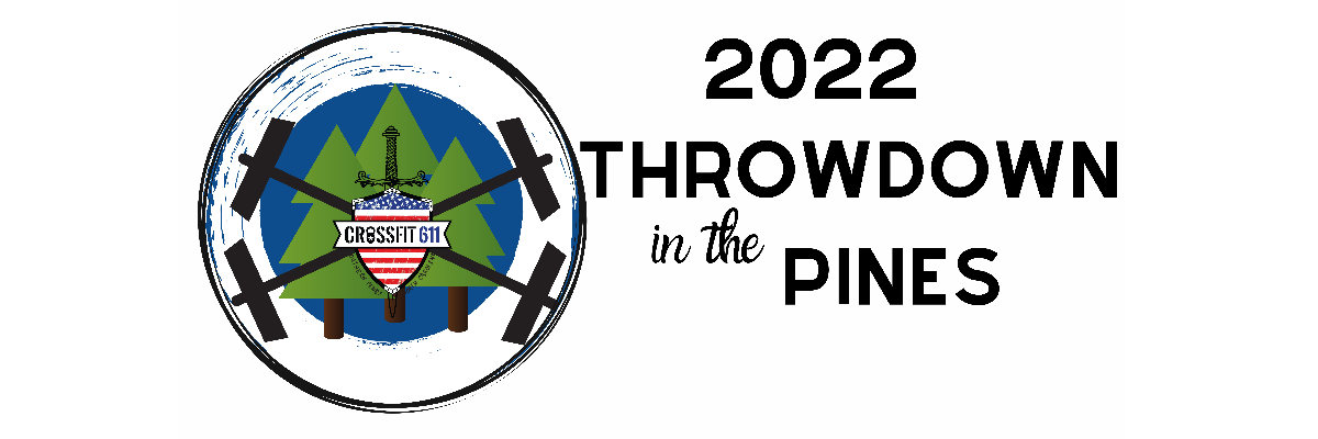 2023 THROWDOWN IN THE PINES logo