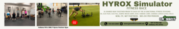 HYROX SIMULATOR DOUBLES FITNESS RACE  logo