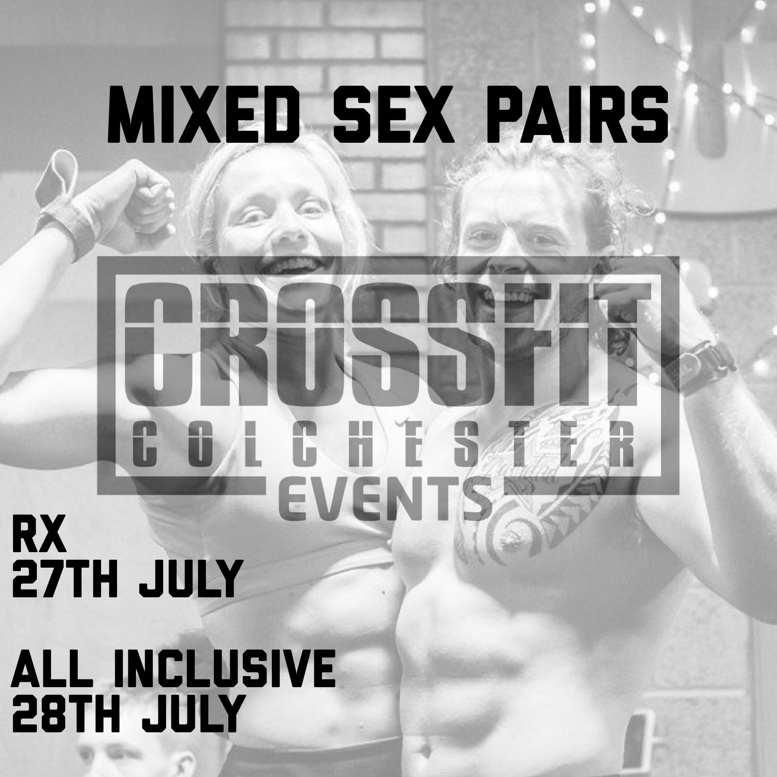 Mixed Sex Pairs at CrossFit Colchester logo