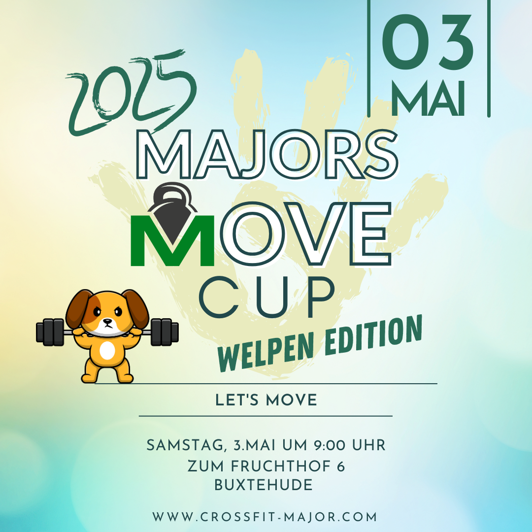 Majors Welpen Move Cup 2025 logo