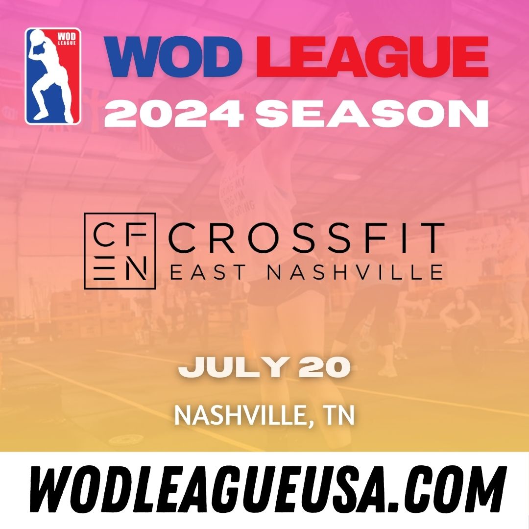 WOD League 2024 @ CrossFit East Nashville logo