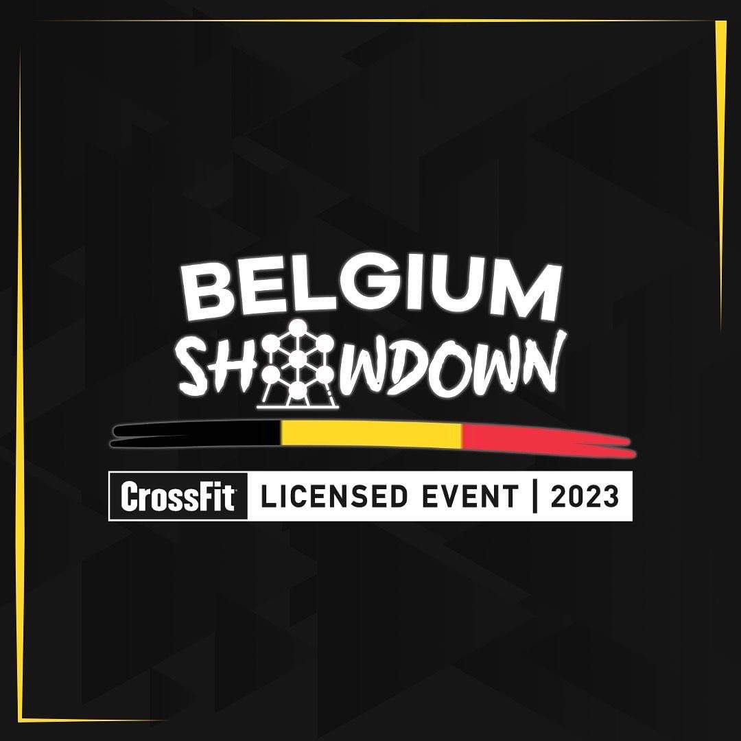The 2023 Belgium Showdown Team Finals - Official 2023 CrossFit® Licensed Event logo