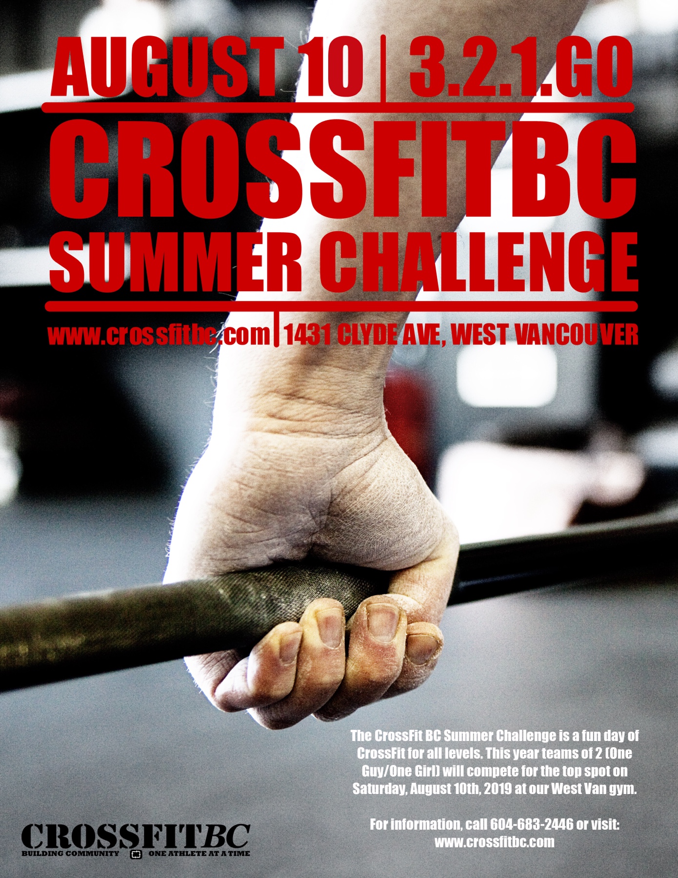 2019 CrossFit BC Summer Challenge logo