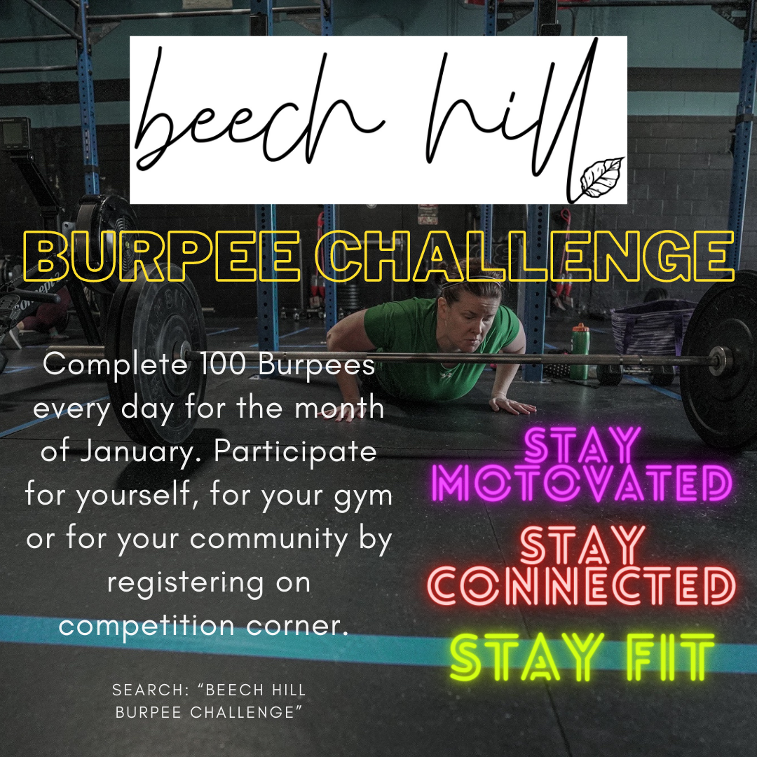 Beech Hill Burpee Challenge logo