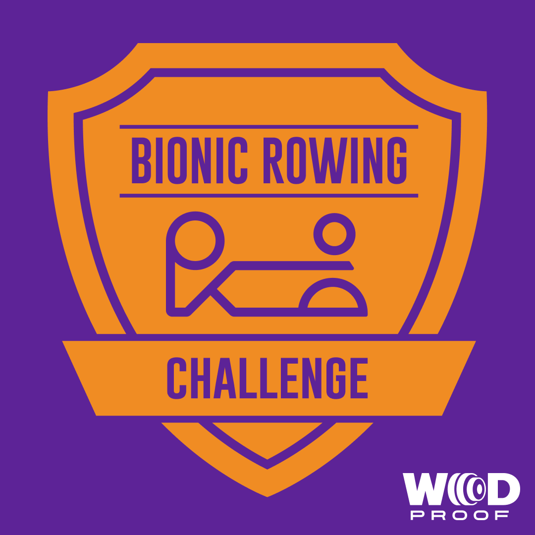 The Bionic Rowing Challenge | By WODProof logo