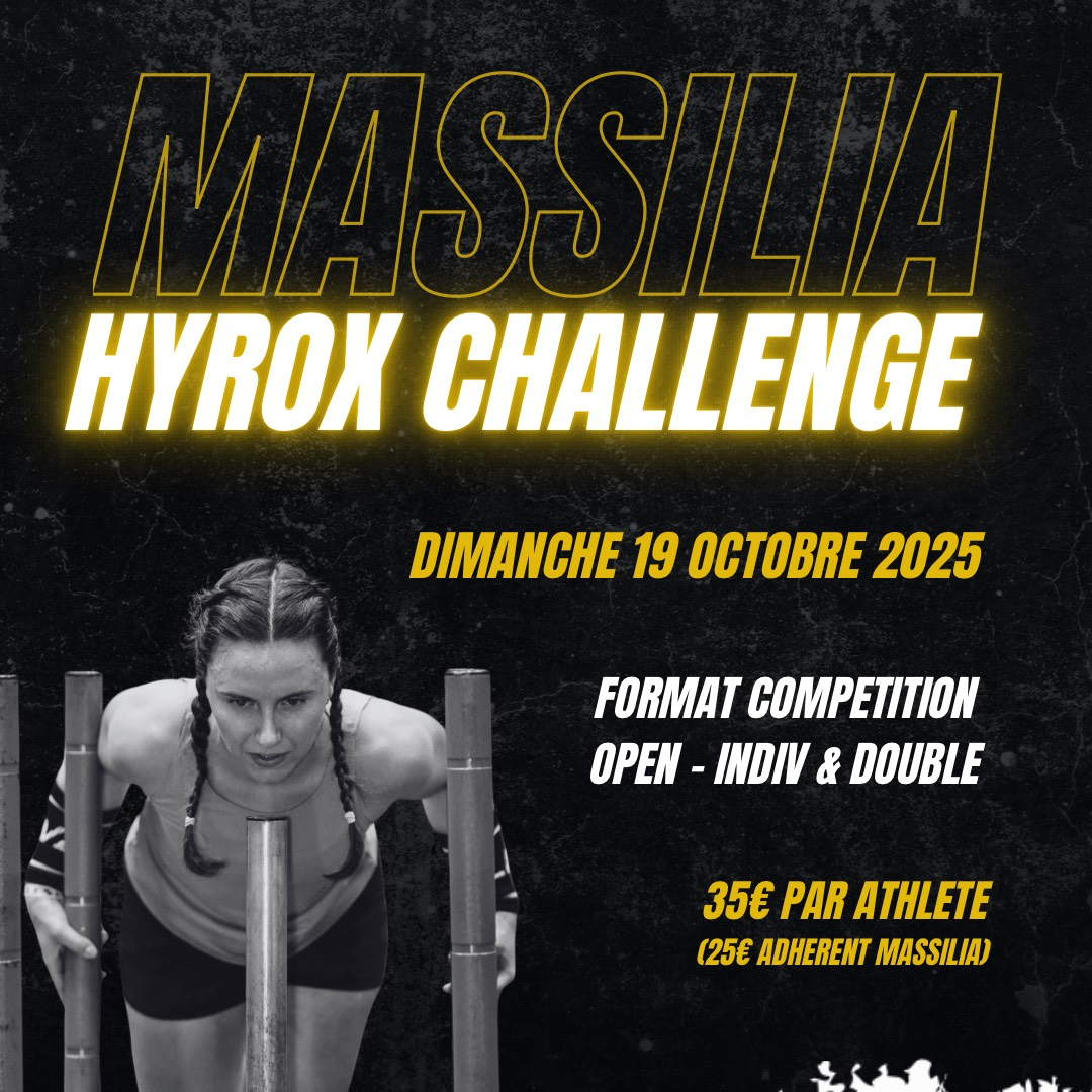 MASSILIA HYROX CHALLENGE logo