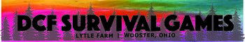 DCF Survival Games 2023 logo