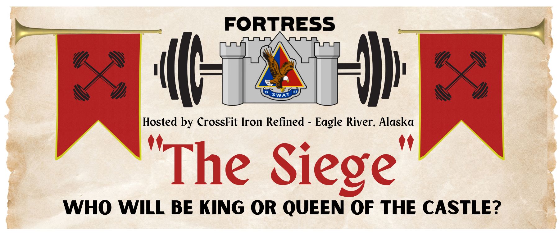 The Siege - Fortress Fundraiser logo