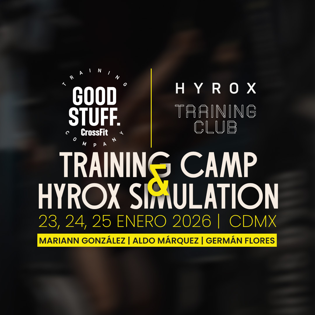 TRAINING CAMP & HYROX SIMULATION X GOOD STUFF logo