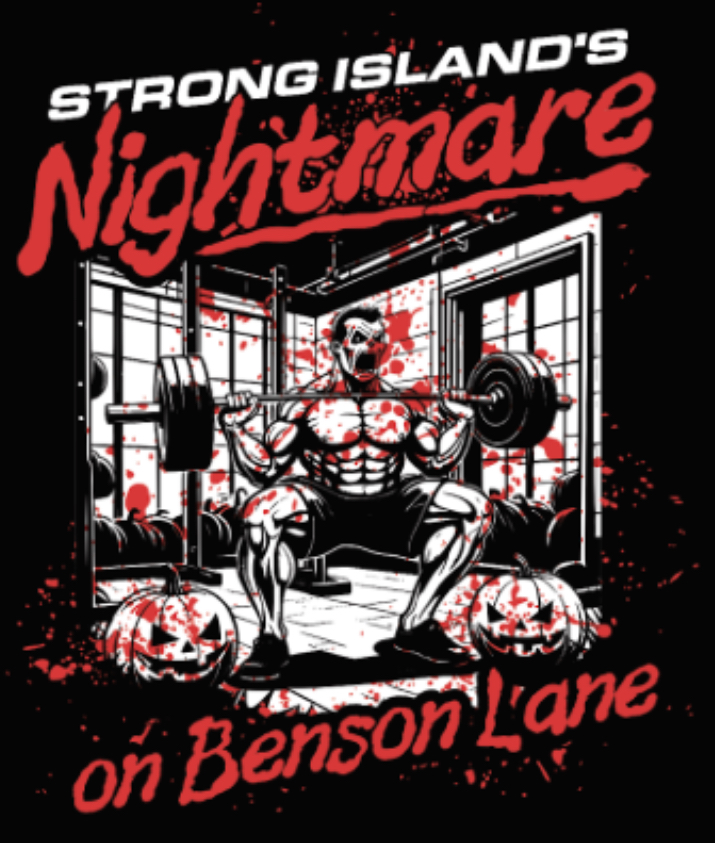 Strong Island's Nightmare on Benson Lane logo