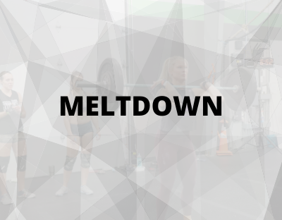 Meltdown Individual and Team Throwdown 2021 logo