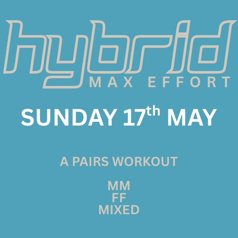Hybrid MAX EFFORT event 1 - 2026 logo