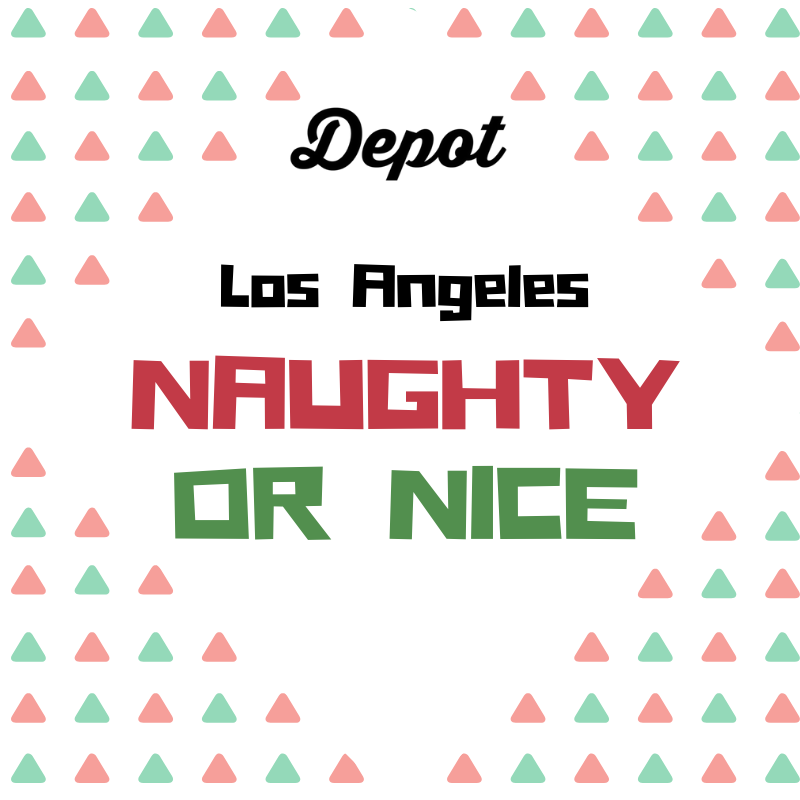 Naughty or Nice 2019 - Depot LA (Depot DTLA, Echo Park, WLA) logo