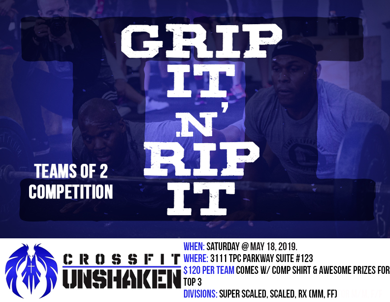 GRIP IT N' RIP IT logo