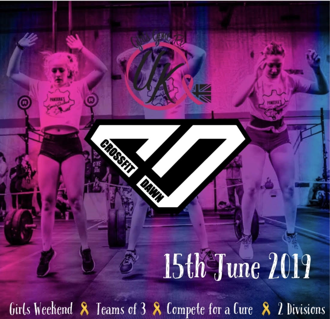 Girls Gone RX UK at Crossfit Dawn logo