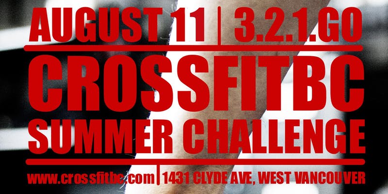 2018 CrossFit BC Summer Challenge logo