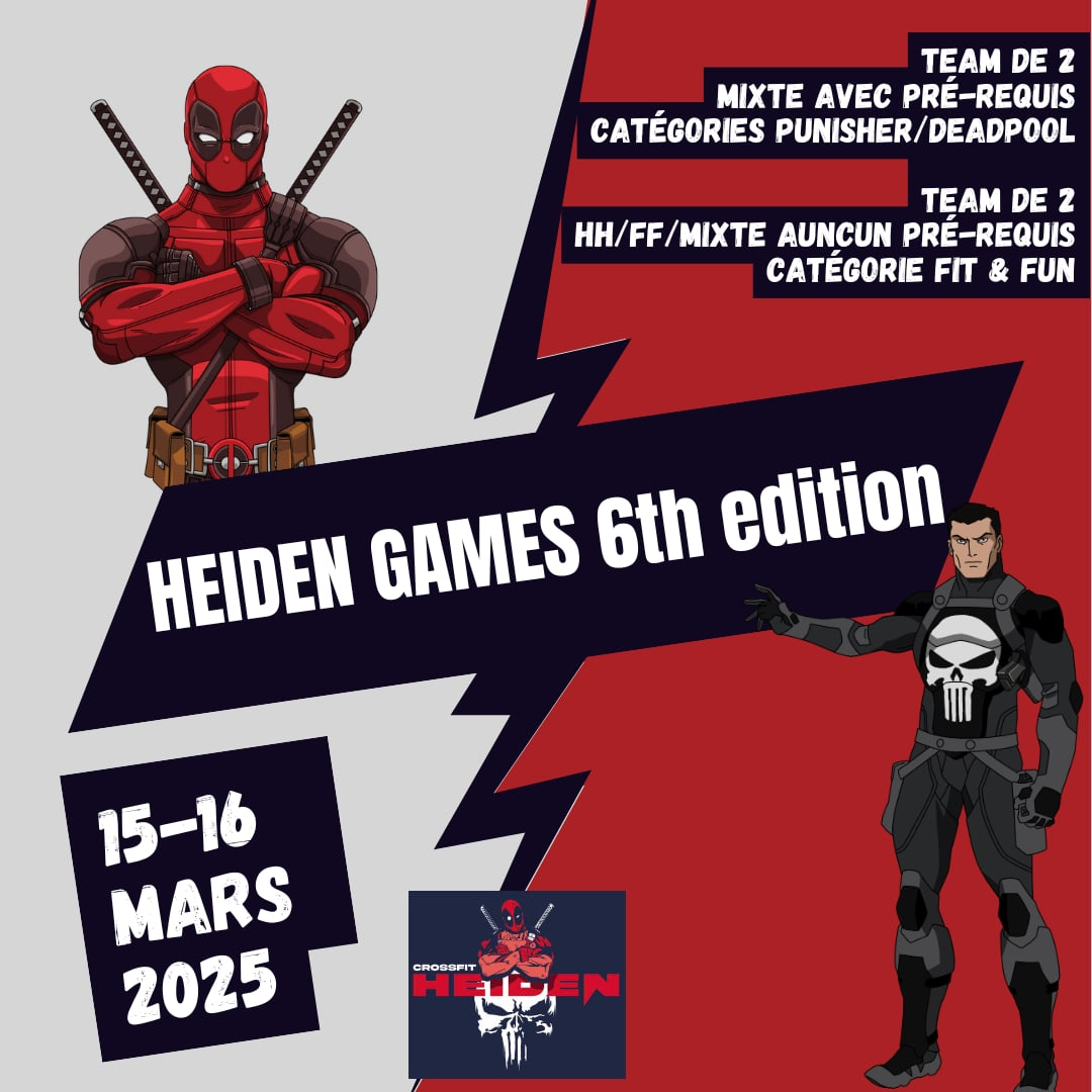 HEIDEN GAMES 6th EDITION logo
