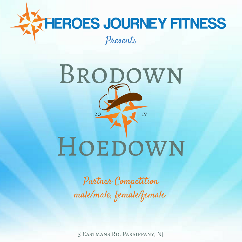 Heroes Journey Bro-Down Hoedown logo