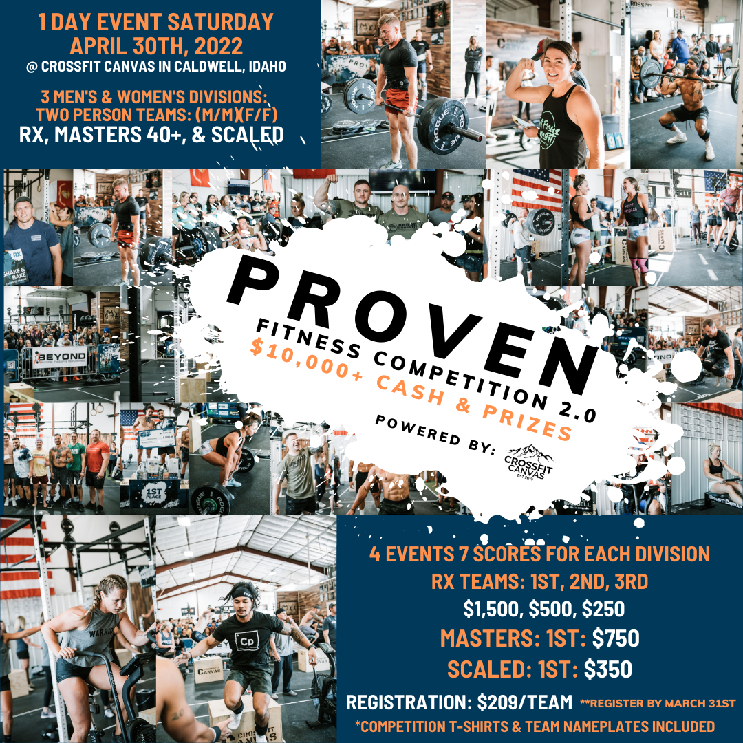 PROVEN FITNESS COMPETITION  2.0 logo
