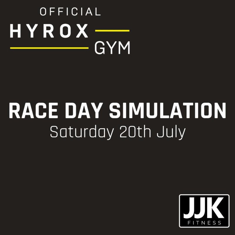 HYROX RACE DAY SIMULATION - INDIVIDUALS logo