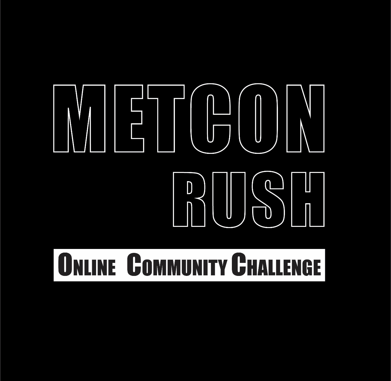 METCON Rush Online Community Challenge 2023 logo