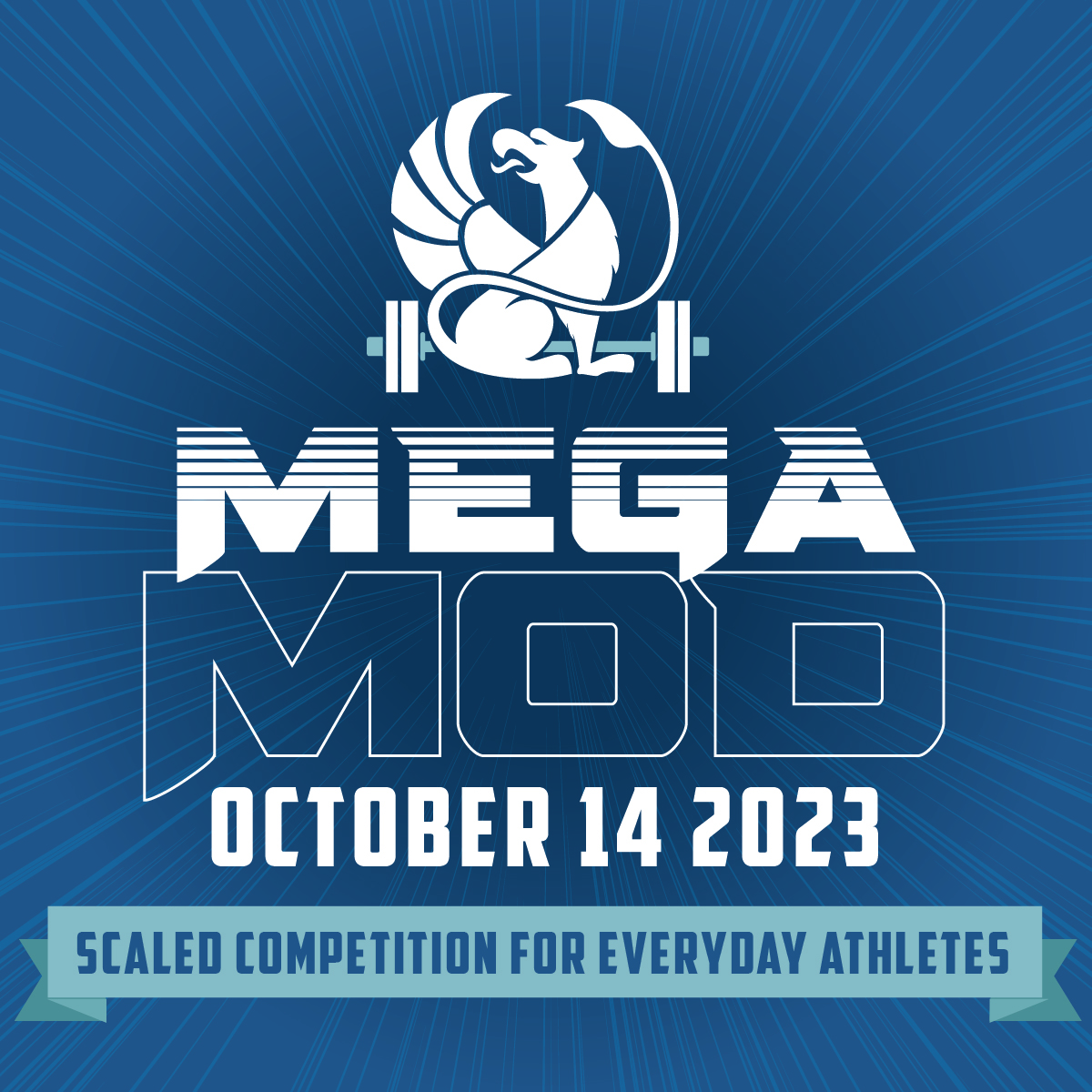 MEGA MOD - Scaled Competition for the Everyday Athlete logo